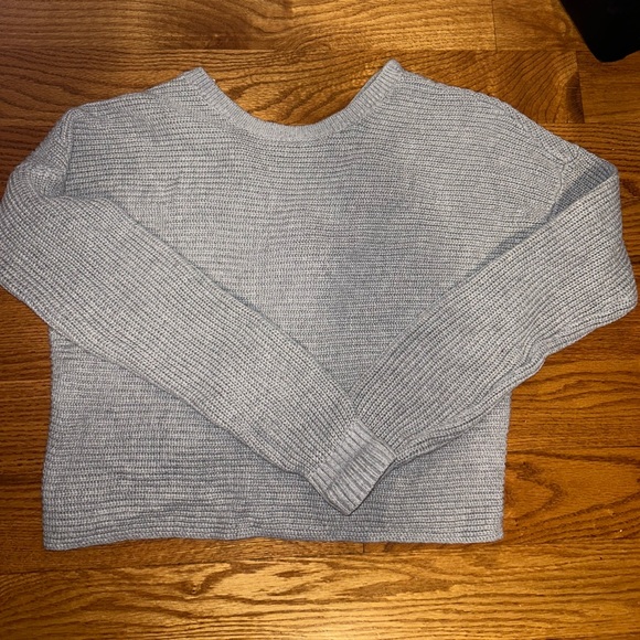 Hollister Grey Twist sweater - Picture 3 of 3